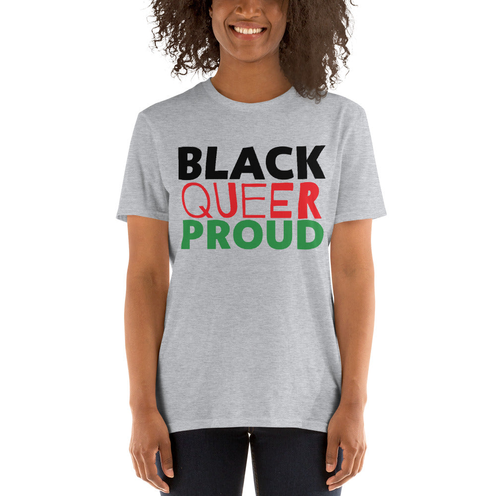 BLACK QUEER PROUD All Gender T-Shirt