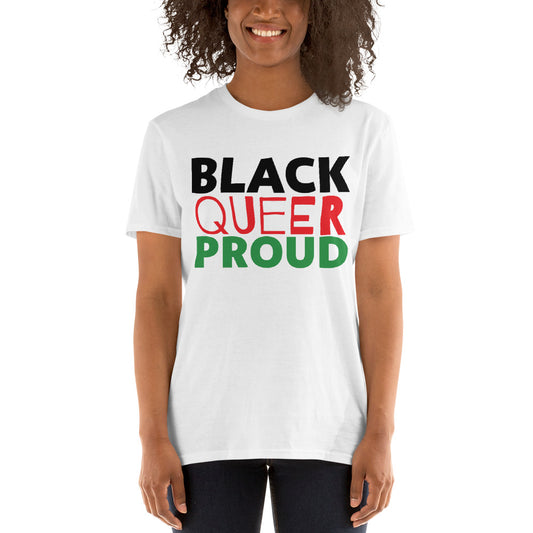 BLACK QUEER PROUD All Gender T-Shirt