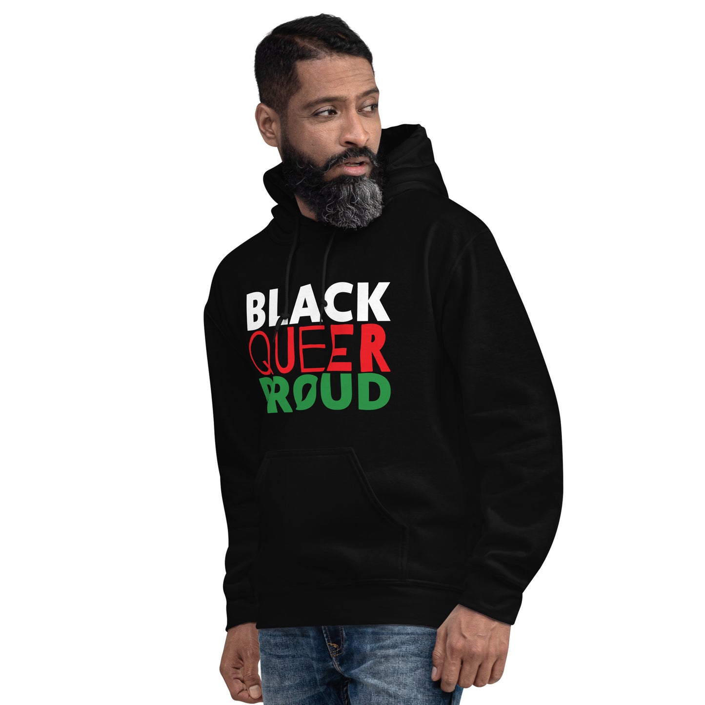 BLACK QUEER PROUD Hoodie - Darks