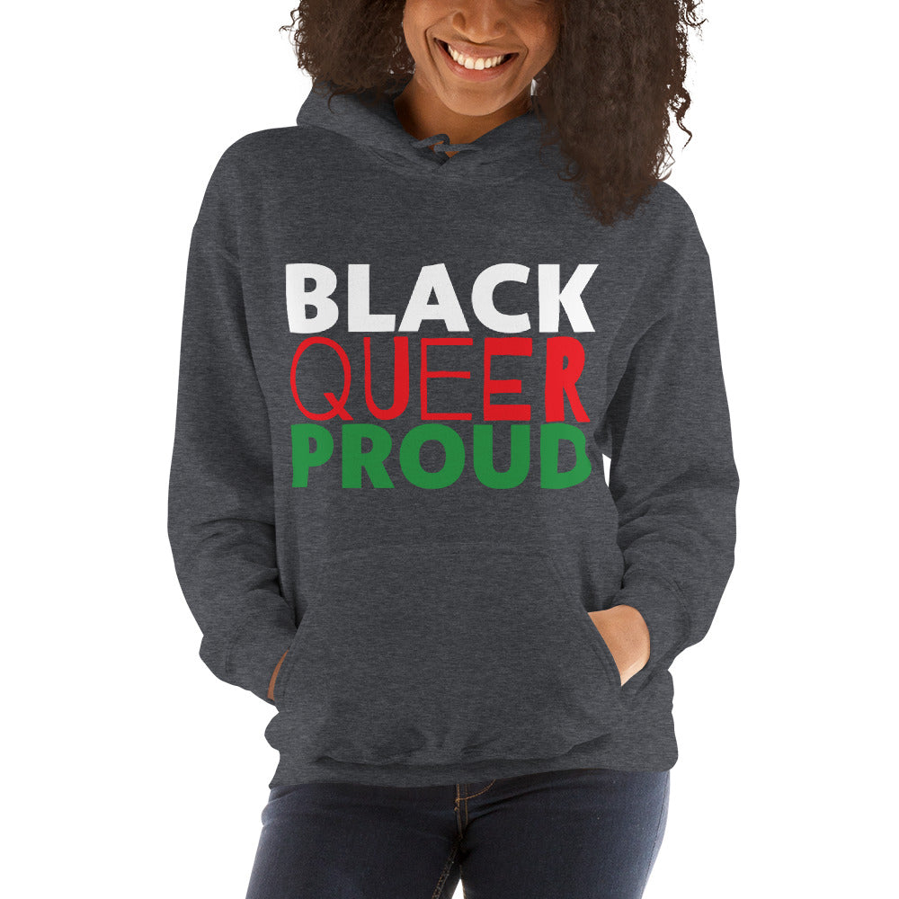 BLACK QUEER PROUD Hoodie - Darks